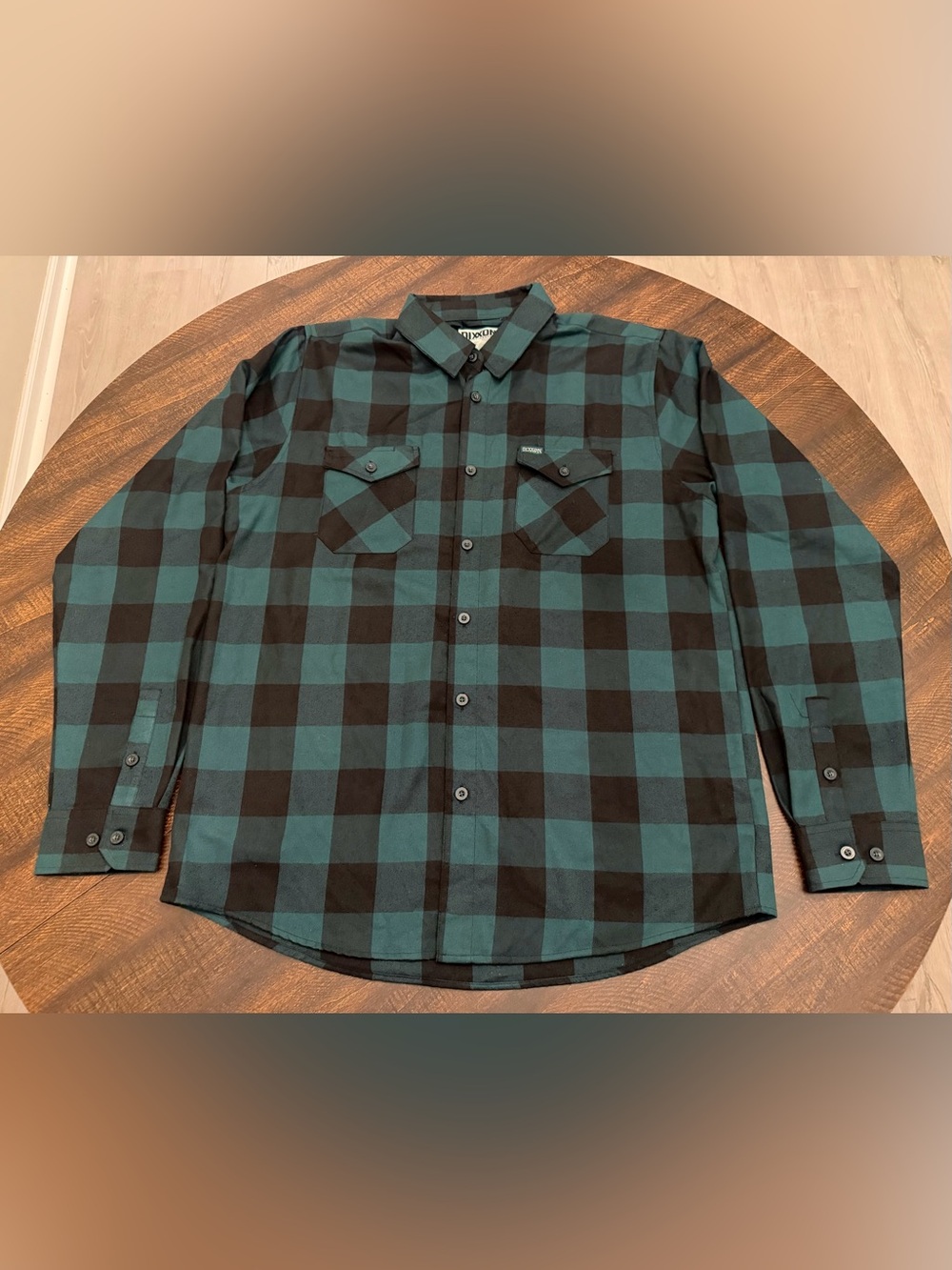 Evergreen Dixxon Button Up Flannel Mens Size XLT